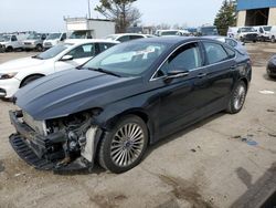 Salvage cars for sale at Woodhaven, MI auction: 2013 Ford Fusion Titanium