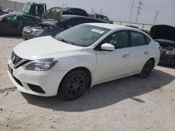 Salvage cars for sale from Copart Haslet, TX: 2016 Nissan Sentra S
