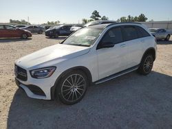 Salvage cars for sale at Houston, TX auction: 2021 Mercedes-Benz GLC 300