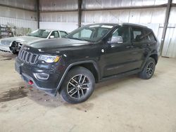 Jeep Grand Cherokee Trailhawk salvage cars for sale: 2017 Jeep Grand Cherokee Trailhawk