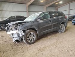 Salvage cars for sale from Copart Houston, TX: 2019 Toyota Highlander SE