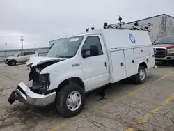 Salvage cars for sale from Copart Chicago Heights, IL: 2022 Ford Econoline E350 Super Duty Cutaway Van