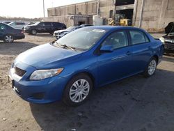 Salvage cars for sale from Copart Fredericksburg, VA: 2009 Toyota Corolla Base