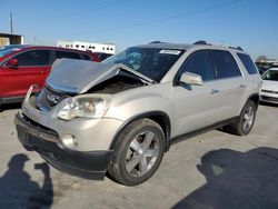 Vehiculos salvage en venta de Copart Grand Prairie, TX: 2011 GMC Acadia SLT-1