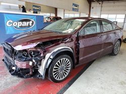 Salvage cars for sale at Angola, NY auction: 2017 Ford Fusion SE
