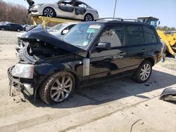 Salvage cars for sale at Windsor, NJ auction: 2008 Land Rover Range Rover Supercharged