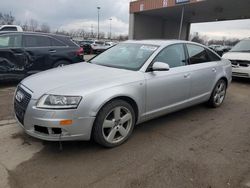 Salvage cars for sale at Fort Wayne, IN auction: 2008 Audi A6 3.2 Quattro