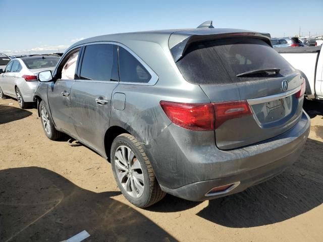 2014 Acura MDX Technology