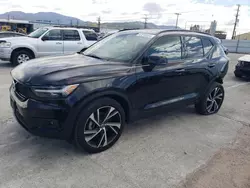 Salvage cars for sale from Copart Sun Valley, CA: 2022 Volvo XC40 T5 R-Design