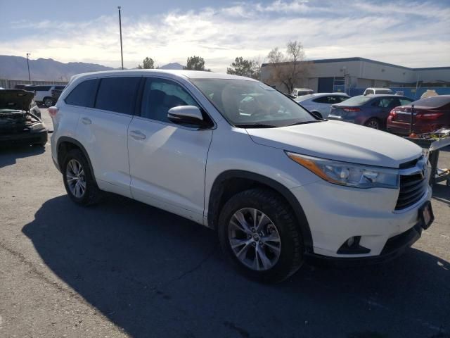 2016 Toyota Highlander LE