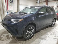 Salvage cars for sale from Copart Leroy, NY: 2017 Toyota Rav4 LE