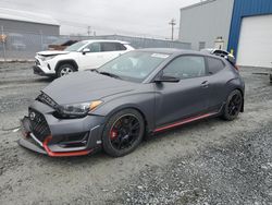Salvage cars for sale from Copart Elmsdale, NS: 2022 Hyundai Veloster N