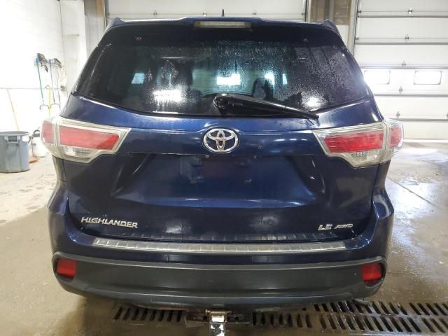 2014 Toyota Highlander LE