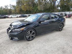 Salvage cars for sale at Ocala, FL auction: 2021 Nissan Sentra SR