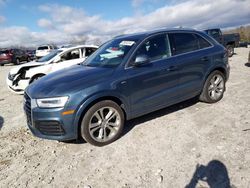 Salvage cars for sale at West Warren, MA auction: 2017 Audi Q3 Prestige