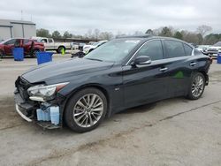 Salvage cars for sale at Florence, MS auction: 2019 Infiniti Q50 Luxe