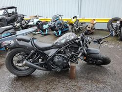 Salvage motorcycles for sale at Portland, OR auction: 2022 Honda CMX500 A