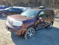 Honda Pilot Touring salvage cars for sale: 2015 Honda Pilot Touring