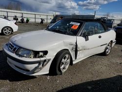 Salvage cars for sale from Copart Arlington, WA: 2001 Saab 9-3 SE
