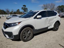 Salvage cars for sale at Hampton, VA auction: 2021 Honda CR-V EXL