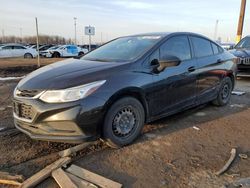 Chevrolet Cruze LS salvage cars for sale: 2018 Chevrolet Cruze LS