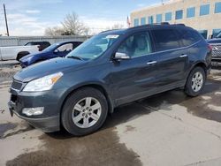 Salvage cars for sale at Littleton, CO auction: 2012 Chevrolet Traverse LT