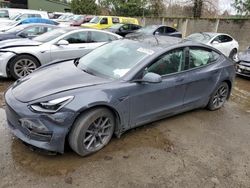 Tesla Vehiculos salvage en venta: 2021 Tesla Model 3