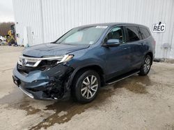 Honda Pilot exl salvage cars for sale: 2021 Honda Pilot EXL