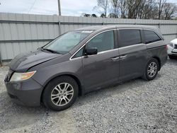 2012 Honda Odyssey EXL en venta en Gastonia, NC