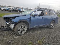 Salvage cars for sale at Eugene, OR auction: 2022 Subaru Outback Limited