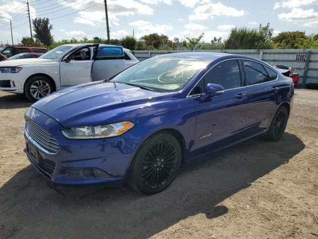 2013 Ford Fusion SE Hybrid