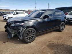 Land Rover Range Rover salvage cars for sale: 2018 Land Rover Range Rover Velar R-DYNAMIC SE