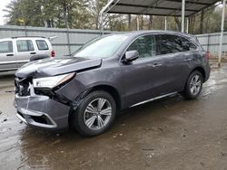 Salvage cars for sale from Copart Austell, GA: 2019 Acura MDX