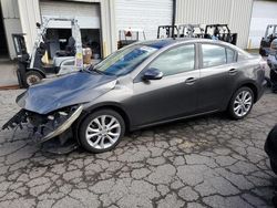 Salvage cars for sale from Copart Woodburn, OR: 2010 Mazda 3 S