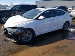 Salvage cars for sale from Copart Rocky View County, AB: 2018 Hyundai Elantra SEL