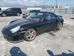 Salvage cars for sale from Copart Sun Valley, CA: 2004 Porsche 911 Turbo Cabriolet