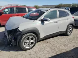 Salvage cars for sale at Las Vegas, NV auction: 2022 Hyundai Kona SEL