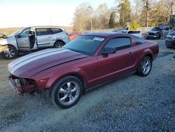 Salvage cars for sale from Copart Concord, NC: 2006 Ford Mustang