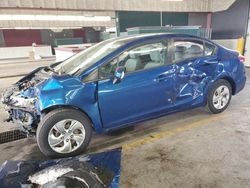 Salvage cars for sale from Copart Dyer, IN: 2014 Honda Civic LX