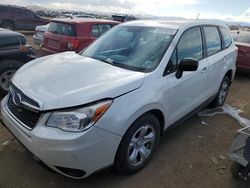 Salvage cars for sale at Brighton, CO auction: 2015 Subaru Forester 2.5I