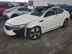 Salvage cars for sale at Cahokia Heights, IL auction: 2013 KIA Optima Hybrid