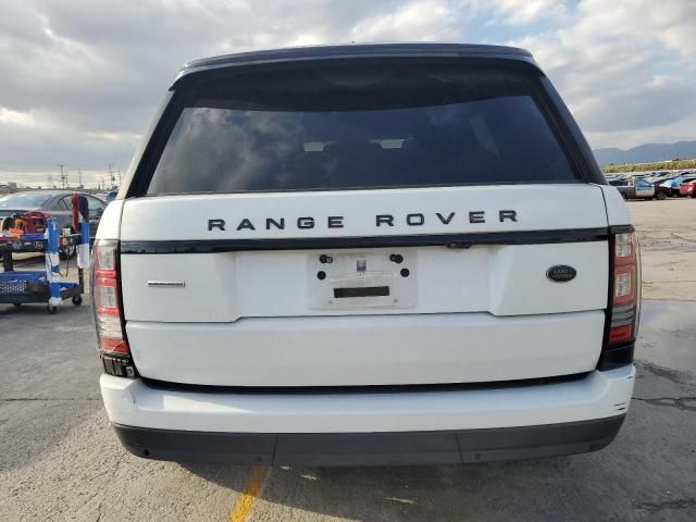 2017 Land Rover Range Rover Supercharged