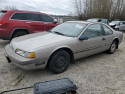 Ford Thunderbird salvage cars for sale: 1989 Ford Thunderbird LX