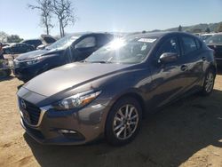 Mazda 3 salvage cars for sale: 2017 Mazda 3 Sport