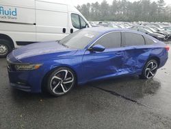 Honda salvage cars for sale: 2019 Honda Accord Sport