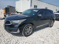 Salvage cars for sale from Copart New Braunfels, TX: 2020 Acura RDX Technology
