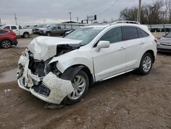 Salvage cars for sale from Copart Oklahoma City, OK: 2017 Acura RDX Technology