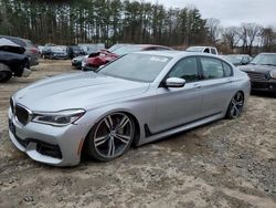 Salvage cars for sale from Copart North Billerica, MA: 2016 BMW 750 XI