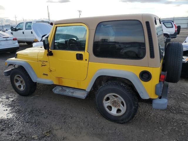 2001 Jeep Wrangler / TJ Sport