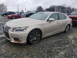 Salvage cars for sale at Mebane, NC auction: 2014 Lexus LS 460